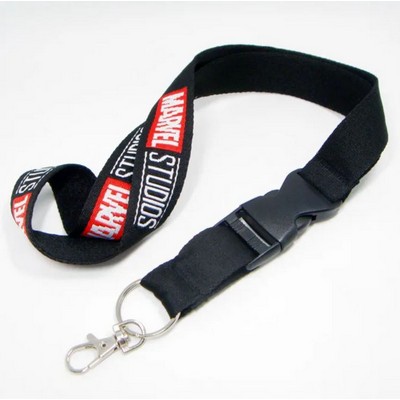 1 Woven Lanyard with Buckle Release