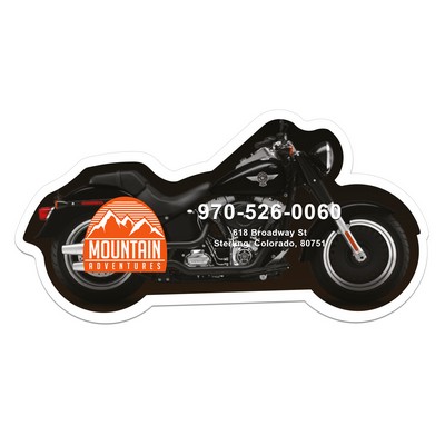 4.25x2 Motorcycle Shaped Magnets - 20 Mil