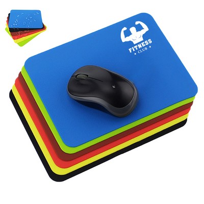 Silicone Bottom Mouse Pad for Desk Mouse Mat