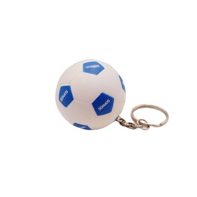 PU Soccer Stress Reliever w/Key Chain