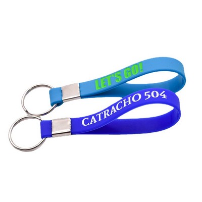 Silicone Wristband Keychain