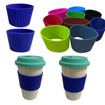 Non-Slip Silicone Cup Sleeve