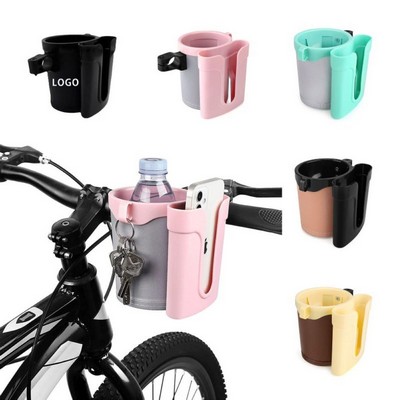 3-in-1 Universal Bar Drink Cup Bottle Holder Stroller Bicycle Cup Holder With Cell Phone Keys Holder