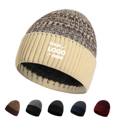 Two Tone Heather-ed Beanie