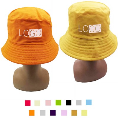 Summer Cotton Bucket Hat