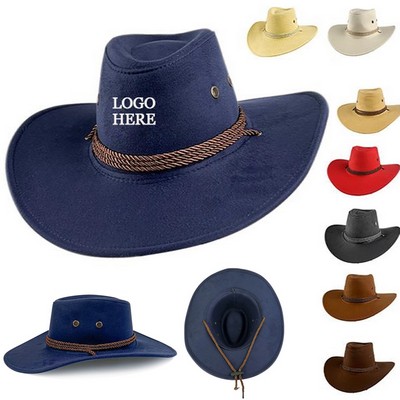 Suede Travel Cowboy Hat