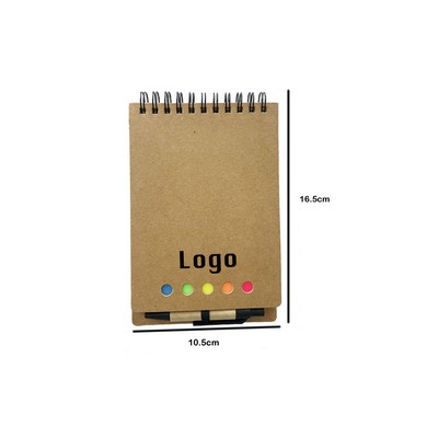 Eco-Friendly Pocket Complete Set Spiral Notebook