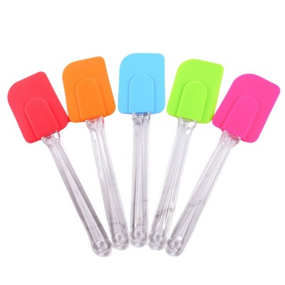 Clear Handle Silicone Spatula