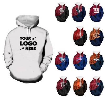 Men's Casual Hoodie Long Sleeve Sweatshirt