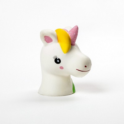 Slow Rebound Unicorn Head Stress Relief Toy