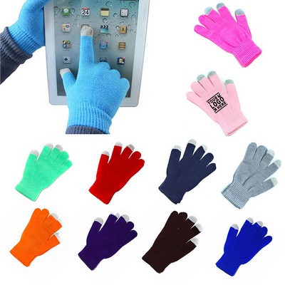 Touchscreen-Compatible Winter Gloves