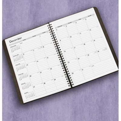 Wire Bound Academic/Fiscal Monthly Planner