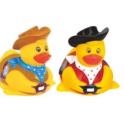 Rubber American Cowboy Duck©