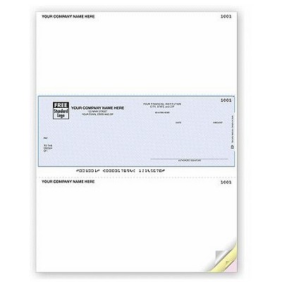 Laser Multipurpose Check w/ Stub (3 Part)