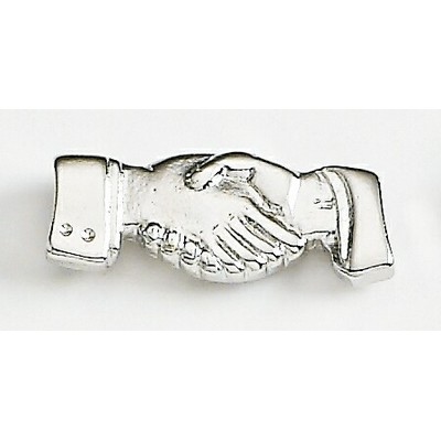 Handshake Marken Design Cast Lapel Pin (Up to 7/8")