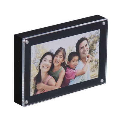 4x6 Magnetic Acrylic Picture Frame w/Hardwood Backer