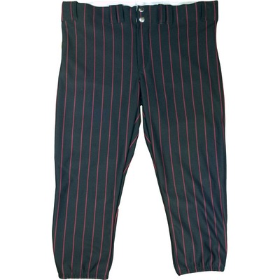 Girl's Low Rise Pinstriped Athletic Pant