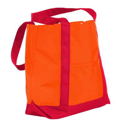 Reinforced 600 Denier Polyester Boat Tote (16"x16")