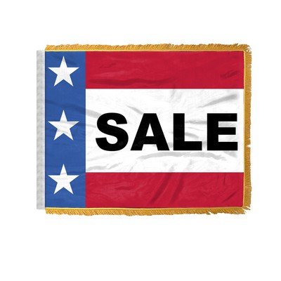 Patriotic Sale Antenna Flags 12x18 inch