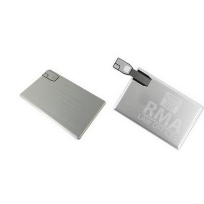 Aluminum Credit Card USB Drive