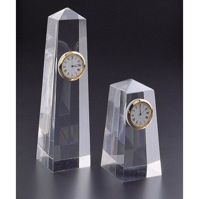 7.75" Obelisks Timepiece Award