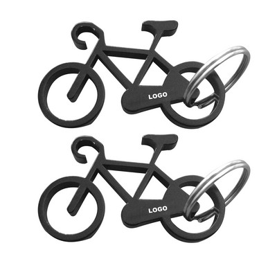 Bicycle Bottle Opener / Bicycle Key Tag / Metal Bottle Opener