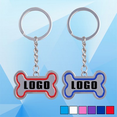 Dog Bone Shaped Key Chain