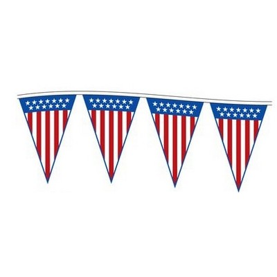 60' Patriotic Flying-V Pennants (24 Pen.)