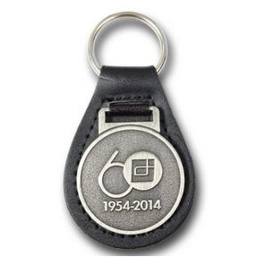 Leather Key Tag (2 Side)