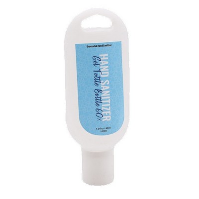 60% 1.5 Oz. Hand Sanitizer Gel Tottle