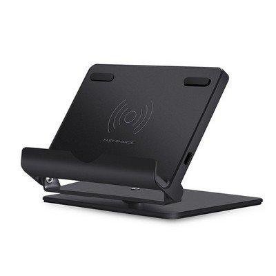 360 Degree Rotation Desktop 10W Wireless Charger