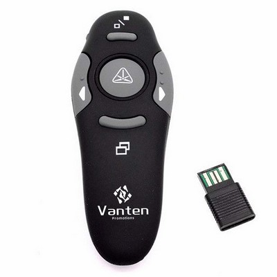 Wireless USB PowerPoint Presenter Remote w/Laser