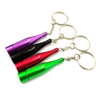 Aluminum Bat LED Keychain