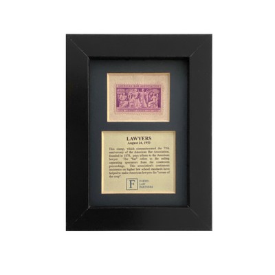 Framed Stamp Gift/Award Celebrating Lawyers