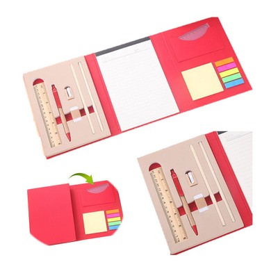 Creative Multi-Function Notebook With Sticky Notes