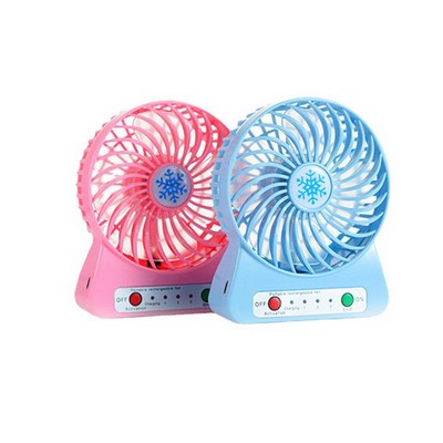 1200 mAh Rechargeable Mini USB Fan