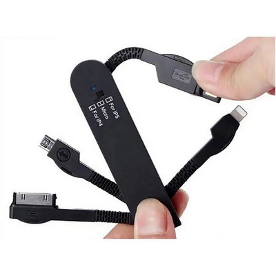 Swiss Knife Style Universal Charging 3-in-1 Cable