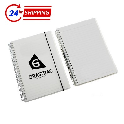 Simple PP Cover A5 Spiral-bound Notebook