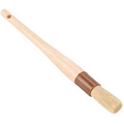 1 Inch Round Boar Bristle Pastry Brush