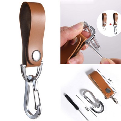 Leather Belt Key Organizer