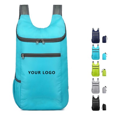 Folding Hiking Backpack Outdoor Custom Travel Bag