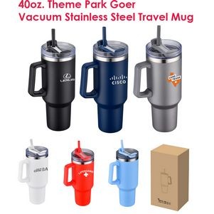 40 Oz. Jumbo Stainless Steel Vacuum Travel Mug