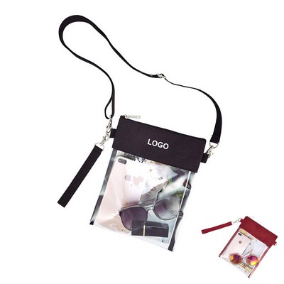 Clear Crossbody Purse (direct import)