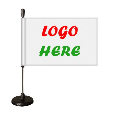 Custom Magnetic Car Flag Kit-Double Sided