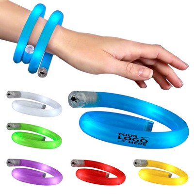 LED Flashing Tube Bracelet