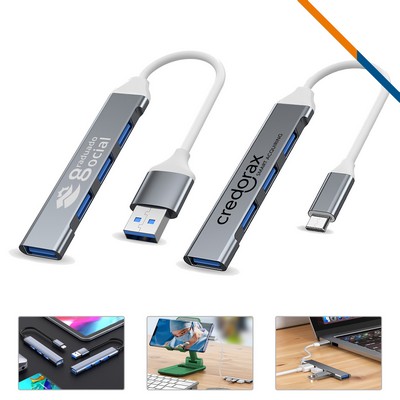 Friy 4in1 USB Hub - Type-C