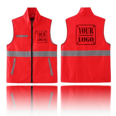 Volunteer Reflective Collar Vest