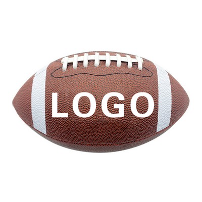 Size 9 Composite Leather Indoor/Outdoor Footballs for Training