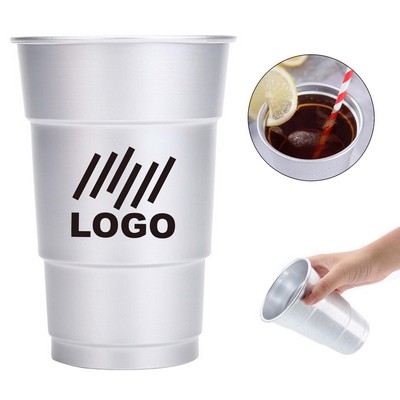 Aluminum Party Drink 16 Oz Cup