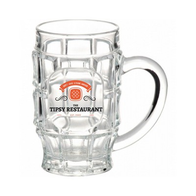 17.75 oz. Beer Garden Glass Mug (2 Color Imprint)